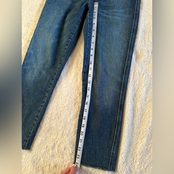 Agolde High Rise Straight Crop Jeans - Picture 4 of 6